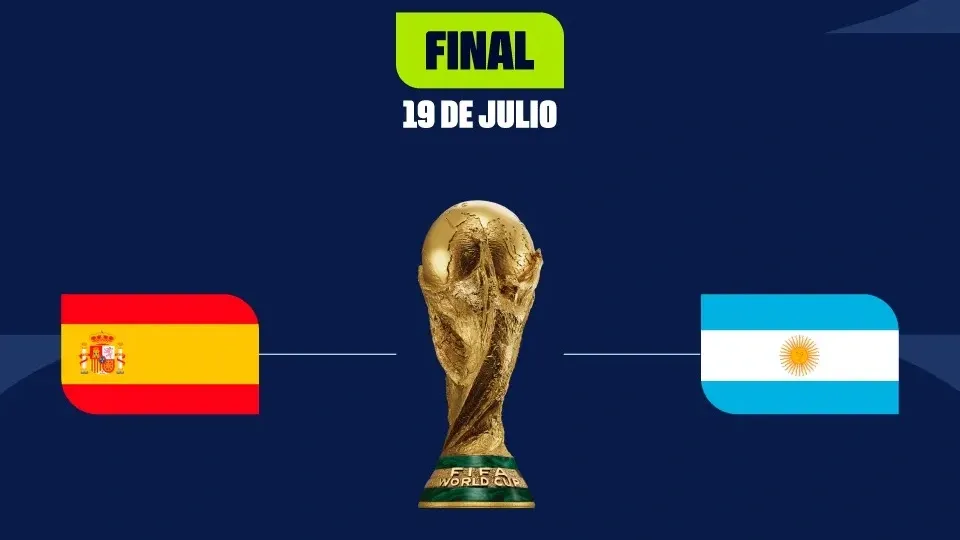 Argentina y España en la gran final del Mundial